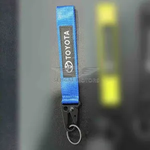Toyota Ribbon Key Chain - Blue