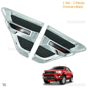 Toyota Hilux Revo Fender Vent Trim Black Model 2017-2021