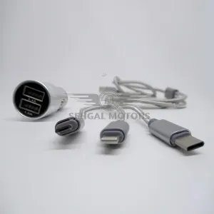 Mobile Car Charger 3in1 3.1A UD-08