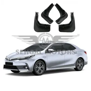 Toyota Corolla Mud Flaps Black Model GLI XLI 2015