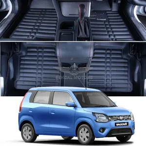 Suzuki Mehran Rubber Floor Mat Diamond Grey 3pcs Model 2014