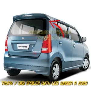 Suzuki Wagon R Trunk Spoiler With Led (UnPainted) Model 2014-2021