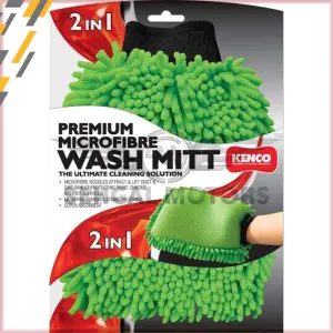 Kenco Premium Wash Mitt Glove 2 in 1