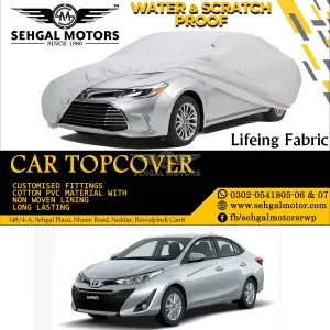 Toyota Yaris Top Cover Lifeing Fabric Model 2019-2021
