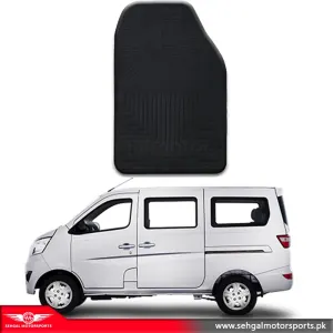 Changan Karvaan Rubber Floor Mat Black Model 2019-2022