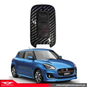 Suzuki Swift Carbon Fiber TPU Key Cover Model 2022-2023