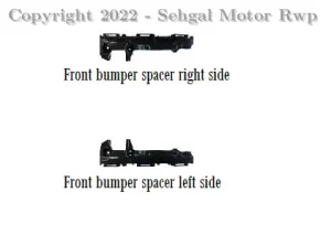 Toyota Hilux Revo  Front Bumper Spacer ONE Side Model 2016-2021