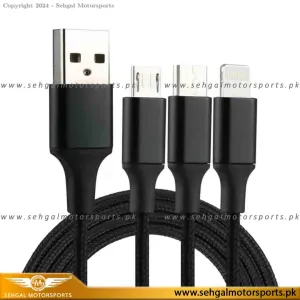 Gripy 2 in 3 Cable ISO, Micro,Type-C