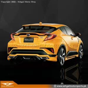 Toyota CH-R OEM Back Body Kit With DRL (B+S 3Pcs) Unpainted Model 2014-2017