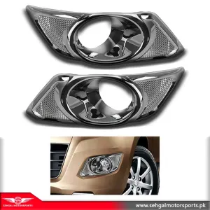 Suzuki Wagon R Fog Light / Lamp Cover Chrome Model 2011-2016