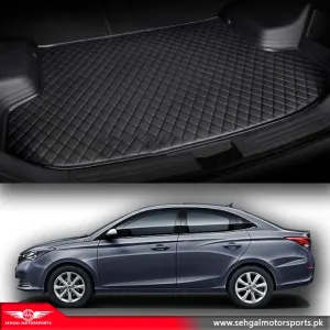 Changan Alsvin 7D Eco Trunk Mat Black With Black Stitch Model 2021-2022