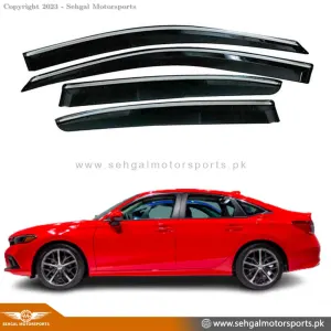 Honda Civic Air press With Steel Chrome Model 2022-2023