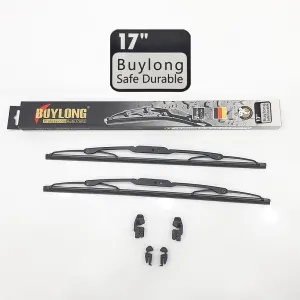 BuyLong Wiper Blade  406 Pair 17 Inch