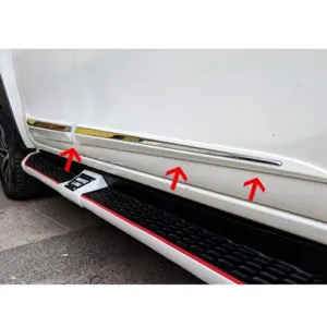 Toyota Hilux Revo Door Molding Full Chrome Model 2018-2020