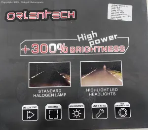 Orien Tech C9-H11 45W, 3450 lumen.