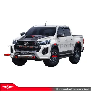 Toyota Hilux Revo Front Body Kit / Lip RBS - White (Thailand) Model 2017-2021