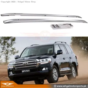 Toyota Land Cruiser FJ200 Roof Rail Silver Model 2015-2020