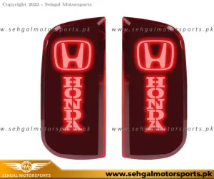 Honda Civic Back Bumper Reflector with Logo Model 2017-2021