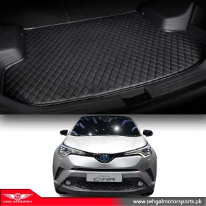 Toyota CH-R 7D Eco Trunk Mat Black With Black Model 2016-2021