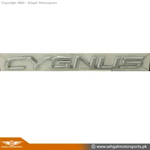 Cygnus Trunk Alphabets (Chrome)