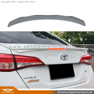 Toyota Yaris Led Trunk Spoiler Un-painted (PK) Model 2019-2022
