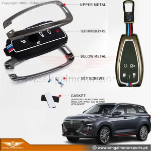 Oshan X7 Zinc Metal Key Cover  Model 2022-2023