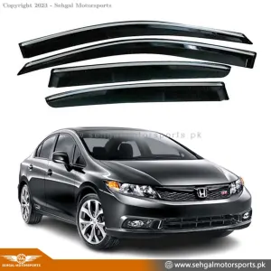 Honda Civic Air Press With Chrome Model 2012-2016