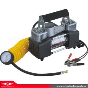 Air Compressor Double Cylinder | Tire Inflator DC 12v
