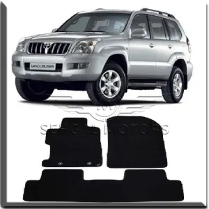 Toyota Prado FJ150 Carpet Floor Mat Beige Model 2002 - 2008 AM