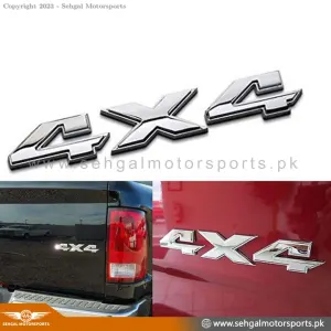 Revo Trunk "4x4" Alphabets