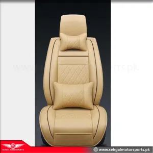 Honda City Seat Cover Japanese Leather New Design Beige Model 2009-2021