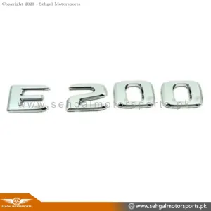 Mercedes "E200" Monogram