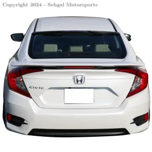 Honda Civic RS Spoiler (Unpainted)-China Abs Plastic 2016-2021