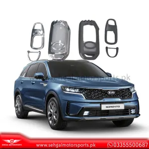 Kia Sorento Key Cover Metal Mix Design Model 2022-2023