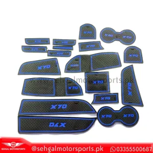 Proton X70 Interior Small Mat Set Black Blue Model 2020-2022