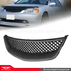Honda Civic OEM Grill Black - Model 2001-2003