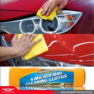 Armor All Microfiber Cleaning Cloth Pack of 6