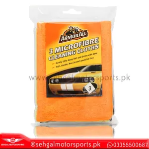 Armor All  Microfiber Cleaning Cloth Pack of 3