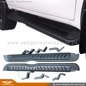 Toyota Hilux Revo Side Steps Hamer Style TRD Model 2017-2023