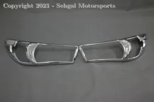Toyota Hilux Revo Head Light Guard Chrome Model 2017-2021
