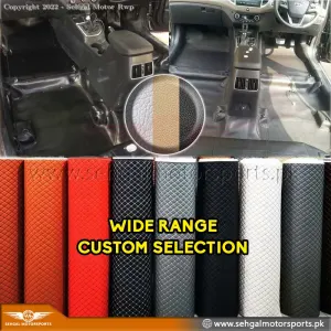 Suzuki Wagon R Floor Matting Nilux Black Model 2016-2022