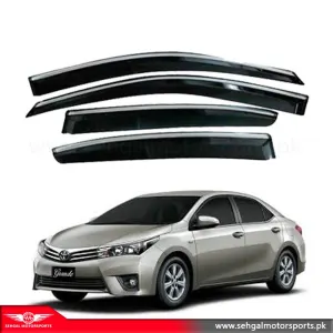 Toyota Corolla Air Press/Sunvisor With Chrome Model 2017-2021