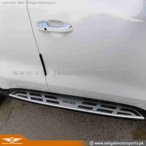 Kia Sportage Side Step V4 with logo Model 2019-2021