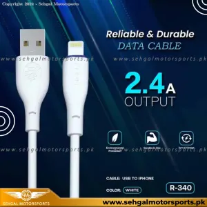 RONIN R340 CHARGING & DATA CABLE 2.4A.