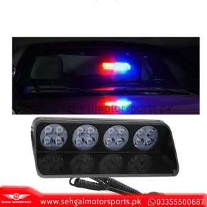 Police Wind Screen / Dashboard Light S-21 12V Red/Blue