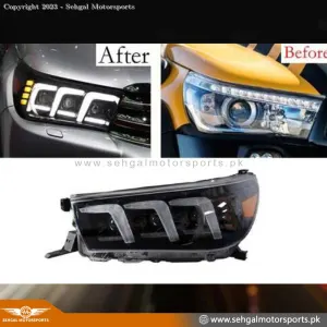 Toyota Hilux Revo Head Light Lexus Style V2 Model 2018-2021