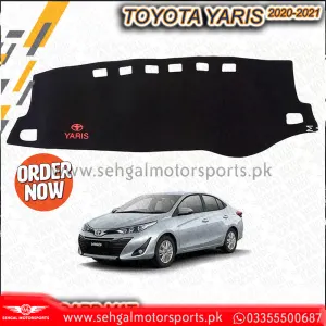 Toyota Yaris Dashboard Carpet Mat Model 2019-2022
