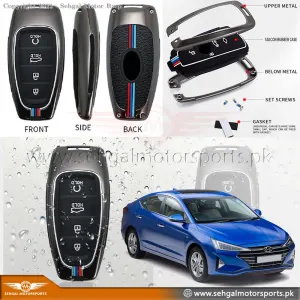 Hyundai Elantra Zinc Metal Key Cover Model 2021-2022