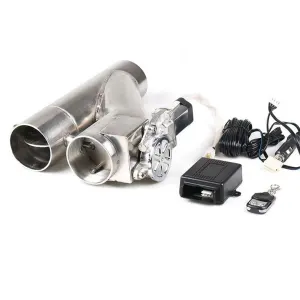 Electric Cut off exhaust valve 12v Kit