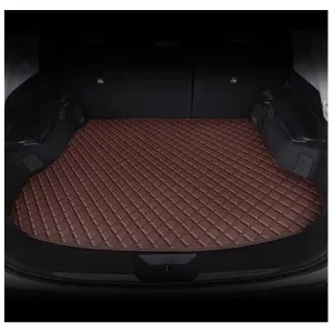 KIA Stonic 7D Trunk Mat Black With Red Stitch Model 2020-2021